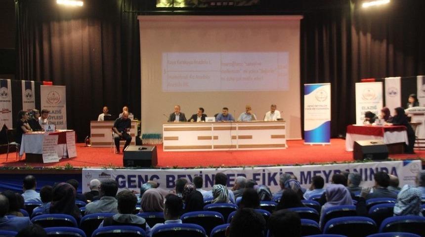 Elazığ&rsquo;da Liseler Arası M&uuml;nazara Yarışması
