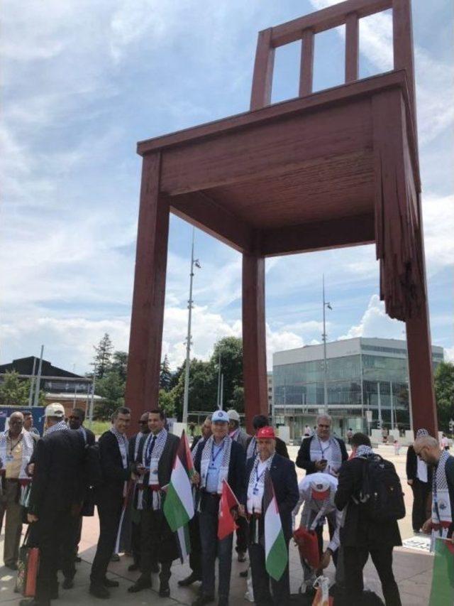 Hak-iş’ten Bm Önünde İsrail’i Protesto