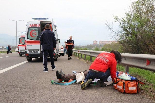 Bolu’da Otoyolda Can Pazarı: 1 Ölü 4 Yaralı