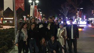 Düzce Üniversitesi Genç Eller Topluluğundan Pandomim Gösterisi