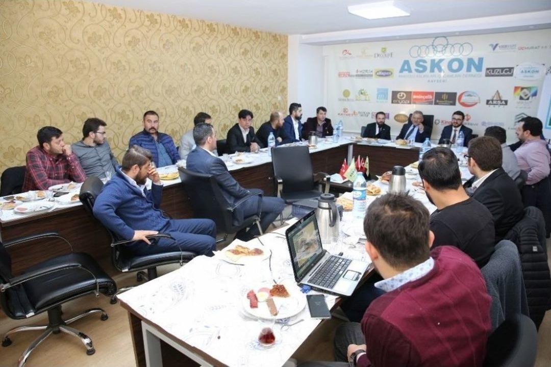 Başkan B&uuml;y&uuml;kkılı&ccedil; Askon&rsquo;un Konuğu Oldu