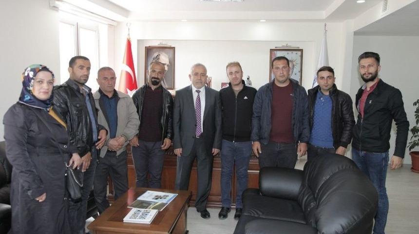 Engelli Derneğinden Rekt&ouml;r Pakiş&rsquo;e Ziyaret