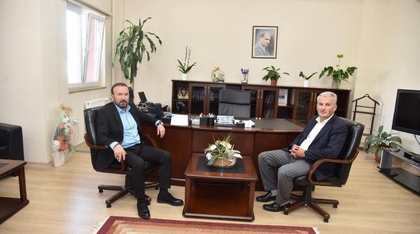 Doğan’dan Telekom Müdürüne Ziyaret