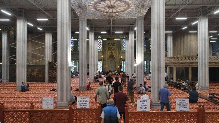 ( Özel) Sultanahmet Cami’nde Dev Restorasyon Havadan Görüntülendi G1