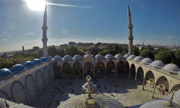 ( Özel) Sultanahmet Cami’nde Dev Restorasyon Havadan Görüntülendi G2
