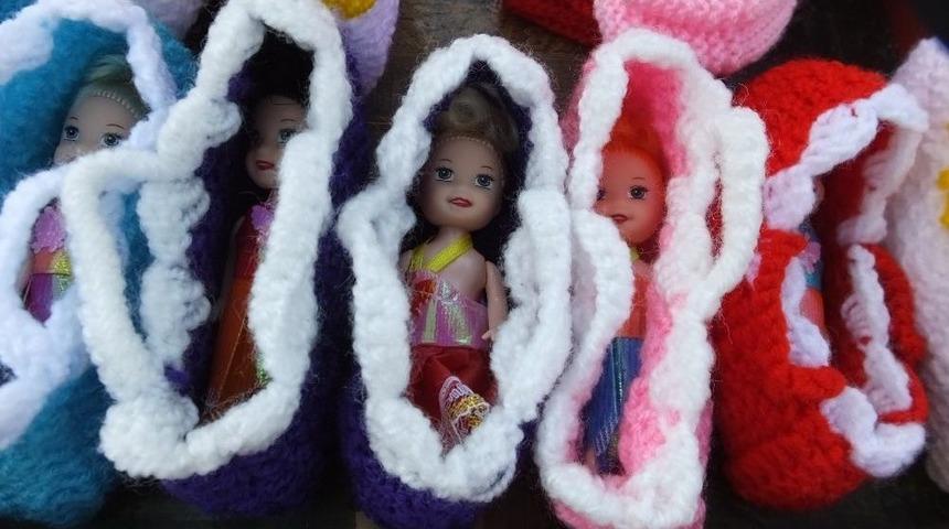 Burhaniyeli M&uuml;fide Hanım &Ouml;rg&uuml; İle Engelleri Aştı