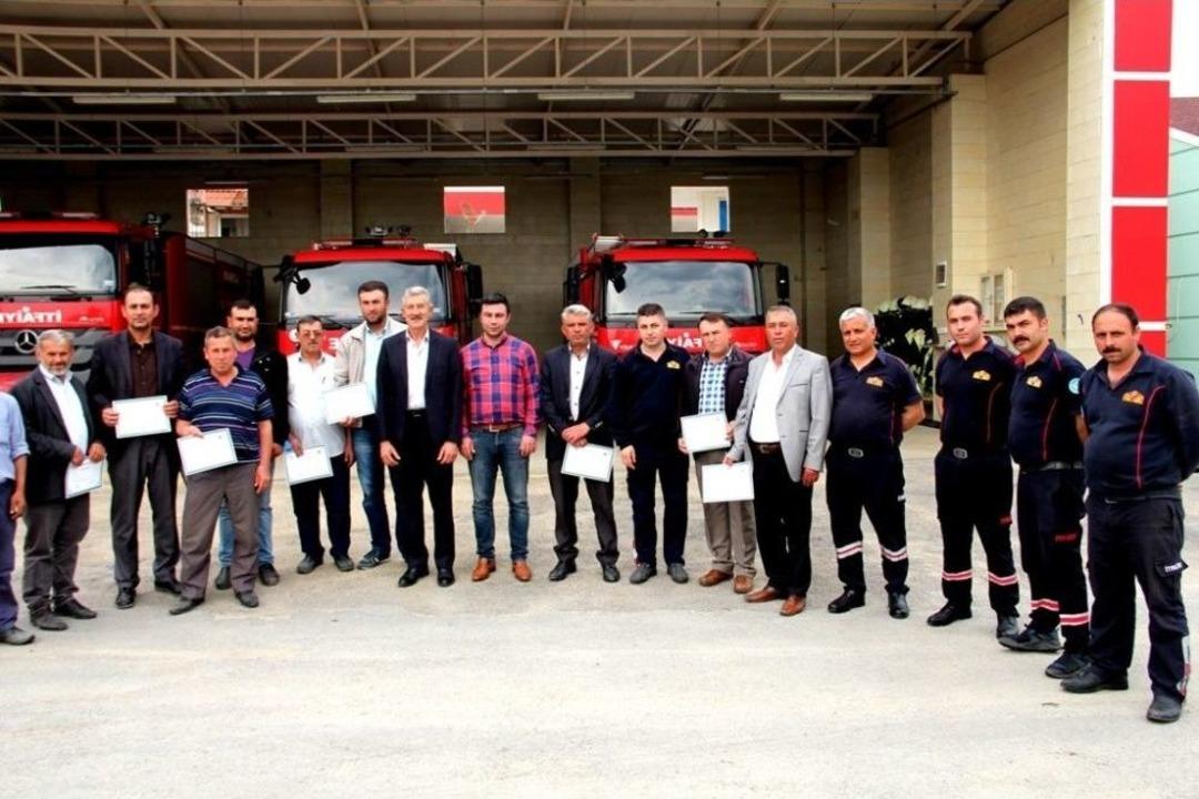 Sarıg&ouml;l&rsquo;de Yaz &Ouml;ncesi Yangın S&ouml;nd&uuml;rme Kursu