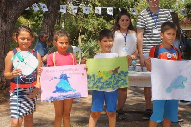 Marmaris’te Çocuklar ‘akdeniz Keşiş Foku’nu Tanıdı