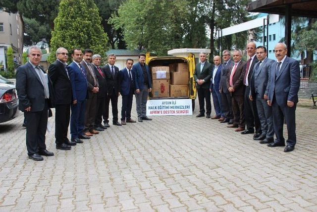 El Emeği Ürünler Mehmetçik İçin Aydın’dan Yola Çıktı