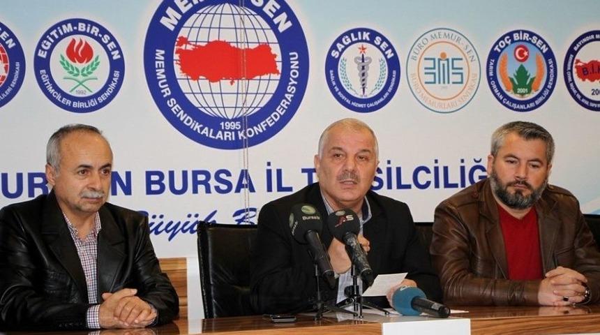 Eğitim-bir-sen Bursa Şubesi Başkanı Numan Şeker: