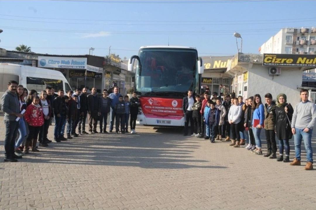 Şırnak&rsquo;ta 36 &Ouml;ğrenci &rsquo;okul Destek Projesi&rsquo; Kapsamında Geziye &Ccedil;ıktı