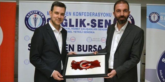 Sağlık-sen Bursa Şube Başkanı Gökhan Yünkül: