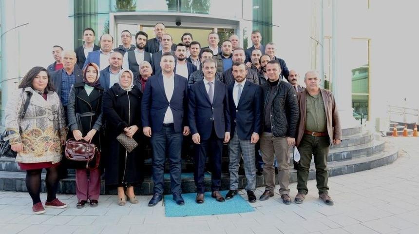 Ak Parti Serdivan İl&ccedil;e Başkanı Burak Erken&rsquo;den Alemdar&rsquo;a Ziyaret