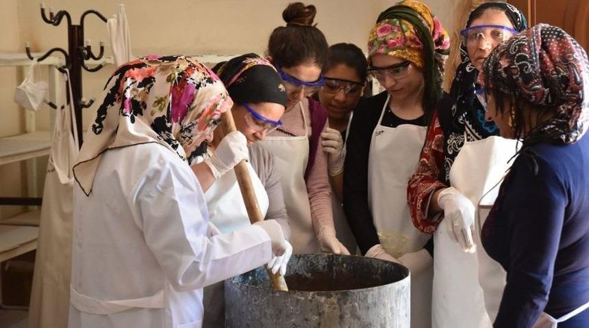 Artuklu Belediyesi Sabun &Uuml;retimi Kursları Başladı
