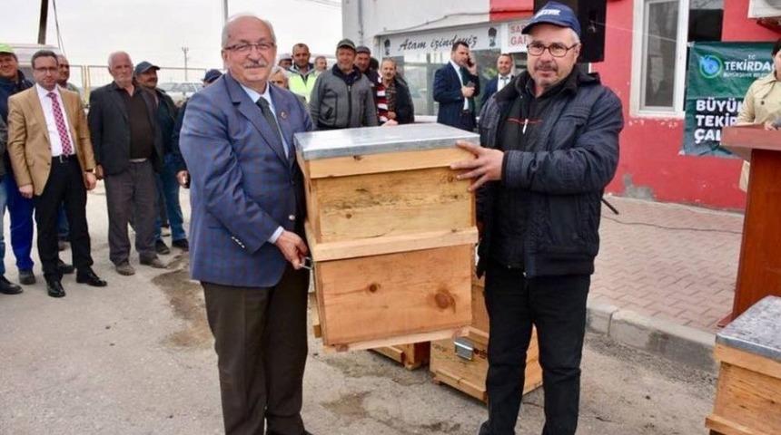 Arıcılığı Geliştirme Ve Polinasyon Projesi Saray İl&ccedil;esinde Devam Etti