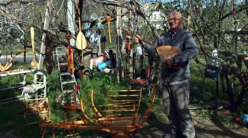 60 Yaşında Ahşap Sanatı