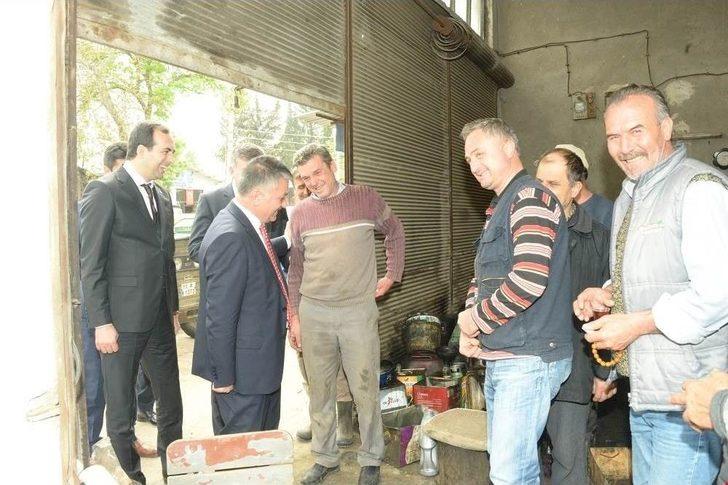 Vali Yazıcı, Yersa Sentetik Dokuma Fabrikasını Ziyaret Etti G4