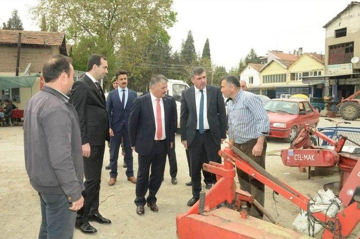 Vali Yazıcı, Yersa Sentetik Dokuma Fabrikasını Ziyaret Etti G5
