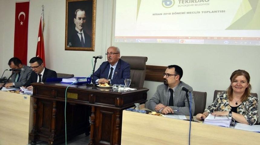 Tekirdağ B&uuml;y&uuml;kşehir Belediyesi Nisan Ayı Meclis Toplantısı
