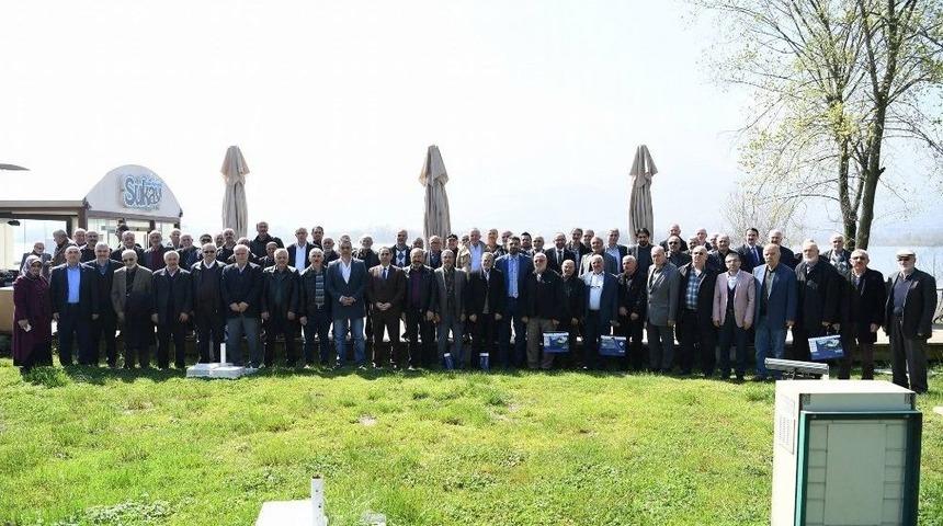 Başkan &Uuml;z&uuml;lmez, Kanaat &Ouml;nderleri İle Bir Araya Geldi