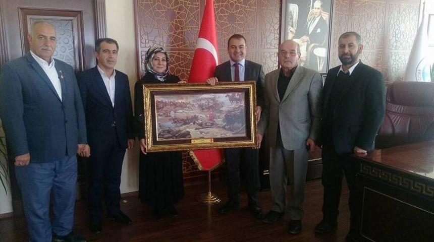 Başkan Ko&ccedil;&rsquo;tan Şehit Ailelerine Ziyaret