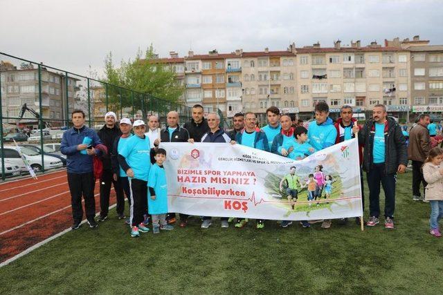 Niğde’de ‘ Koşabiliyorken Koş’ Projesi Başladı