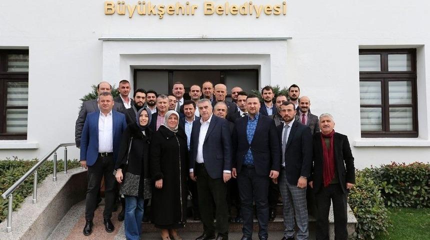 Ak Parti Serdivan İl&ccedil;e Başkanından Başkan To&ccedil;oğlu&rsquo;na Ziyaret