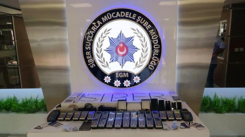 Pos Cihazıyla 3 Milyon Liralık Vurgun Yapan Dolandırıcılara Operasyon