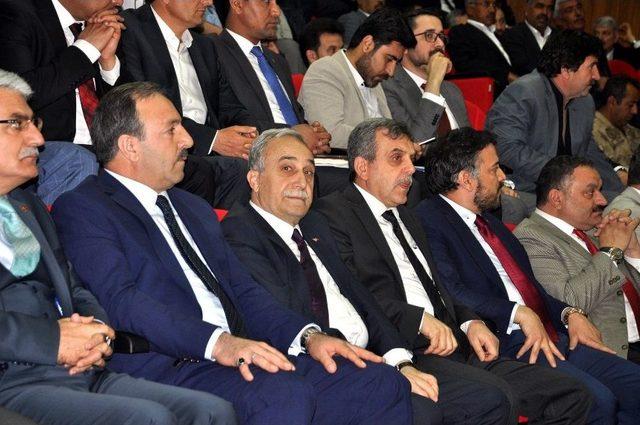 Bakan Fakıbaba Akçakale’de Stk Temsilcileri Ve Muhtarlarla Bir Araya Geldi