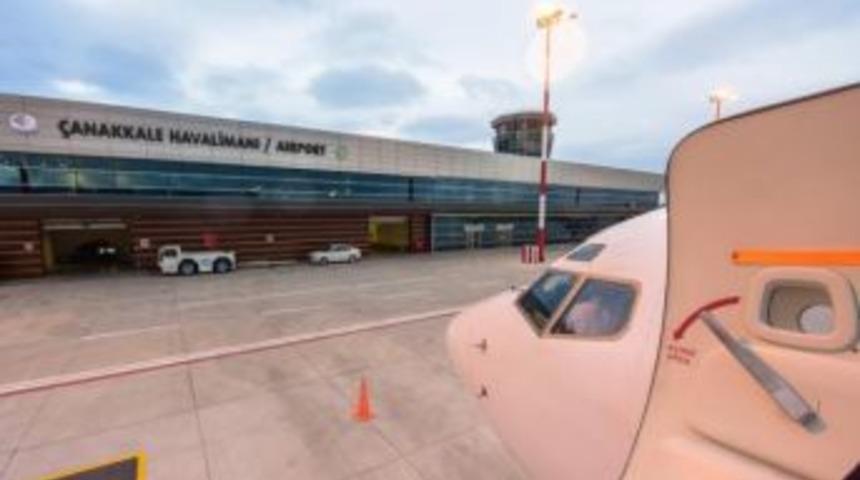 Çanakkale Havalimanı’nda 16 Bin Yolcuya Hizmet Verildi