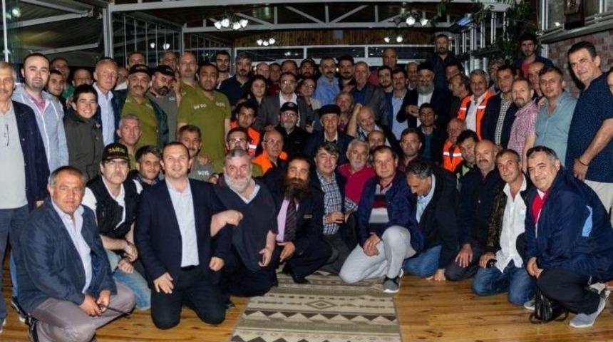 Amat&ouml;r Telsizciler İftarda Bir Araya Geldiler