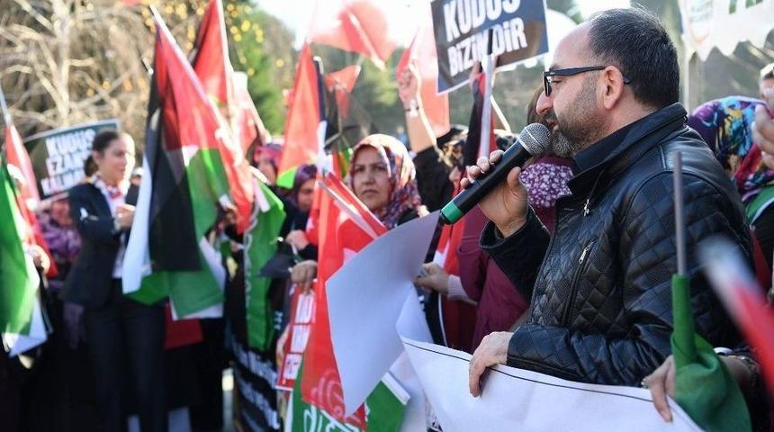 Kartepe&rsquo;den Kud&uuml;s&rsquo;e Destek Y&uuml;r&uuml;y&uuml;ş&uuml;