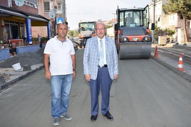 Tekirdağ’da Üstyapı Çalışmaları Tüm Hızıyla Devam Ediyor