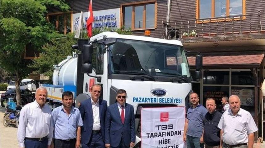 T&uuml;rkiye Belediyeler Birliği&rsquo;nden İl&ccedil;eye Vidanj&ouml;r