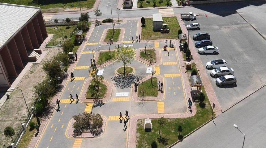 Trafik Eğitim Parkı Yenilendi