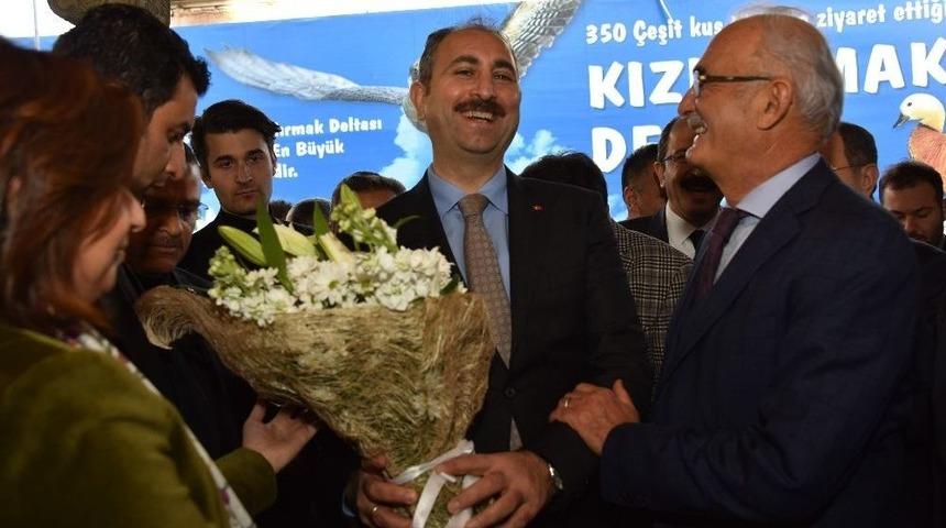 Başkan Yılmaz Adalet Bakanı&rsquo;nı Ağırladı