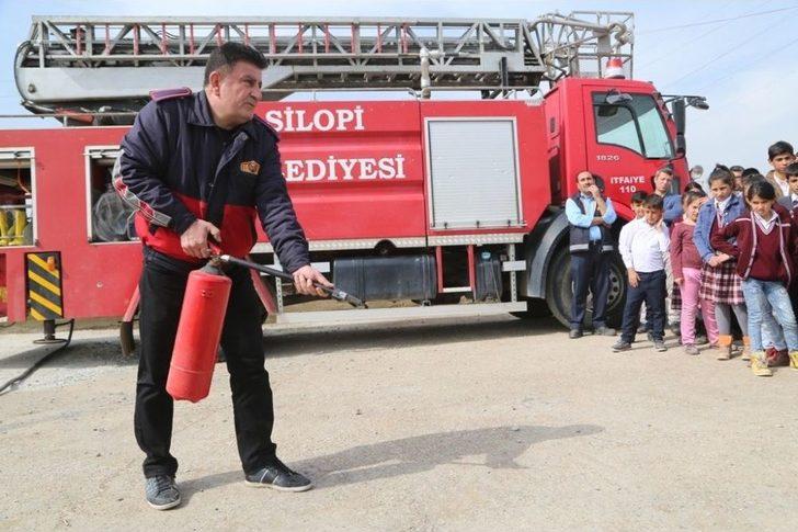 Öğrencilere Sivil Savunma Anlatılarak Yangın Eğitimi Verildi G5