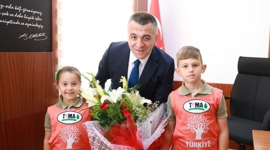 Vali Bilgin&rsquo;e &Ccedil;evre G&uuml;n&uuml; Ziyaretleri