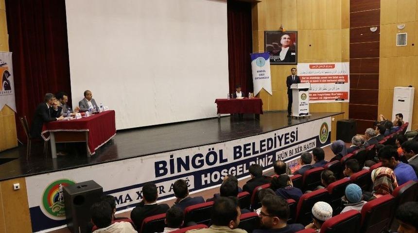 Bing&ouml;l&rsquo;de Kur&rsquo;an-ı Kerim&rsquo;i G&uuml;zel Okuma Yarışması