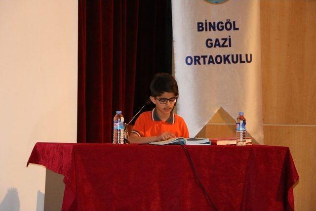 Bingöl’de Kur’an-ı Kerim’i Güzel Okuma Yarışması