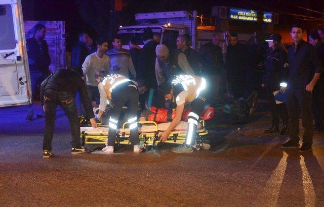 Manisa’da Trafik Kazası: 1 Yaralı