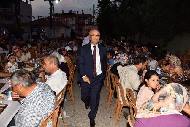 Başkan Kayda Vatandaşlarla İftar Sofrasında Buluştu