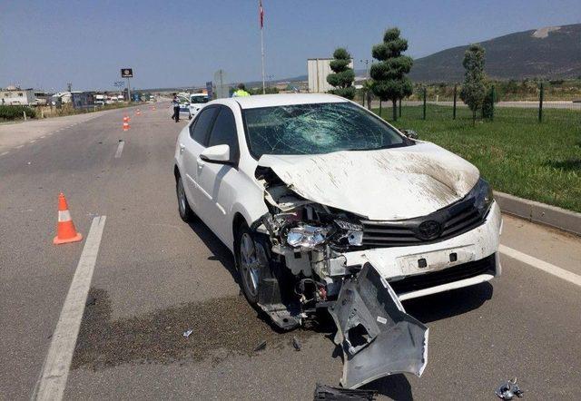 Motosiklet Otomobille Çarpıştı: 1 Ölü