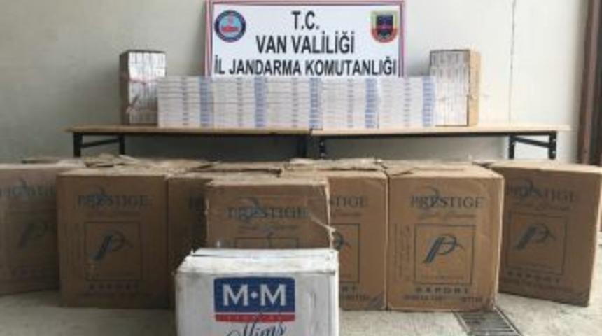 Van&rsquo;da 12 Bin 780 Paket Ka&ccedil;ak Sigara Ele Ge&ccedil;irildi