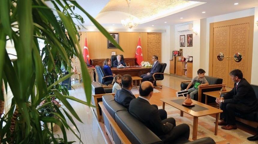 D&uuml;nya &Ccedil;evre G&uuml;n&uuml;nde Vali Kam&ccedil;ı&rsquo;ya Ziyaret