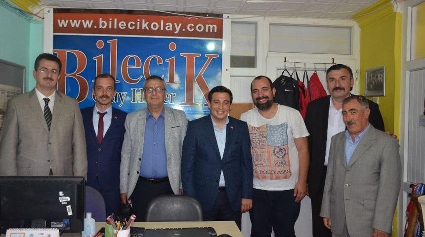 Mhp Bilecik Merkez İl&ccedil;e Başkanı Talha &Ouml;zkan,