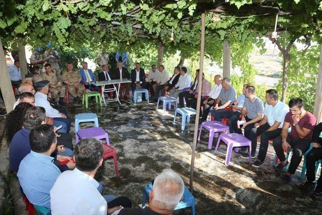 Şırnak Valisi Aktaş’ın Köy Ziyaretleri Devam Ediyor