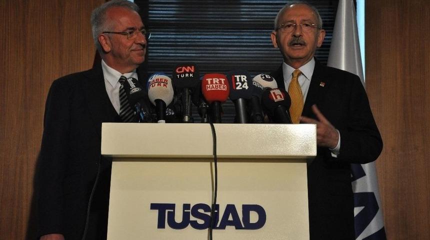 Chp Genel Başkanı Kılı&ccedil;daroğlu, T&uuml;siad&rsquo;ı Ziyaret Etti