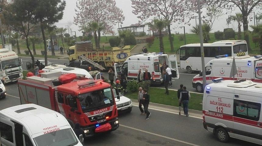 Ordu&rsquo;da Zincirleme Kaza: 7 Yaralı