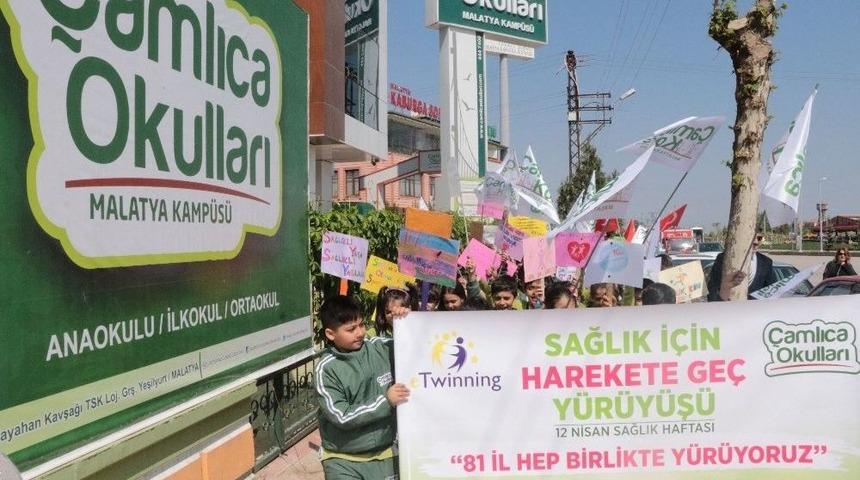 &Ouml;ğrenciler Sağlık İ&ccedil;in Y&uuml;r&uuml;d&uuml;